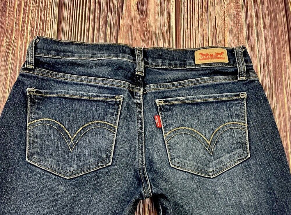 Levi's 524 Too Superlow Skinny Stretch Jeans Womens Size 5 M